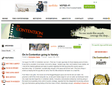 Tablet Screenshot of incontention.com